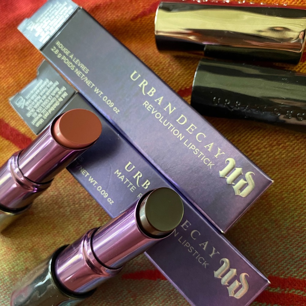 New urban Decay Lipsticks